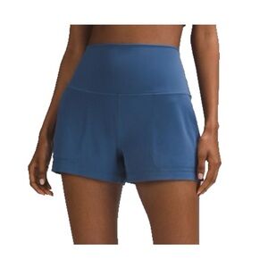 Lululemon Align Classic Fit High-Rise Short 3" Pitch Blue size 8